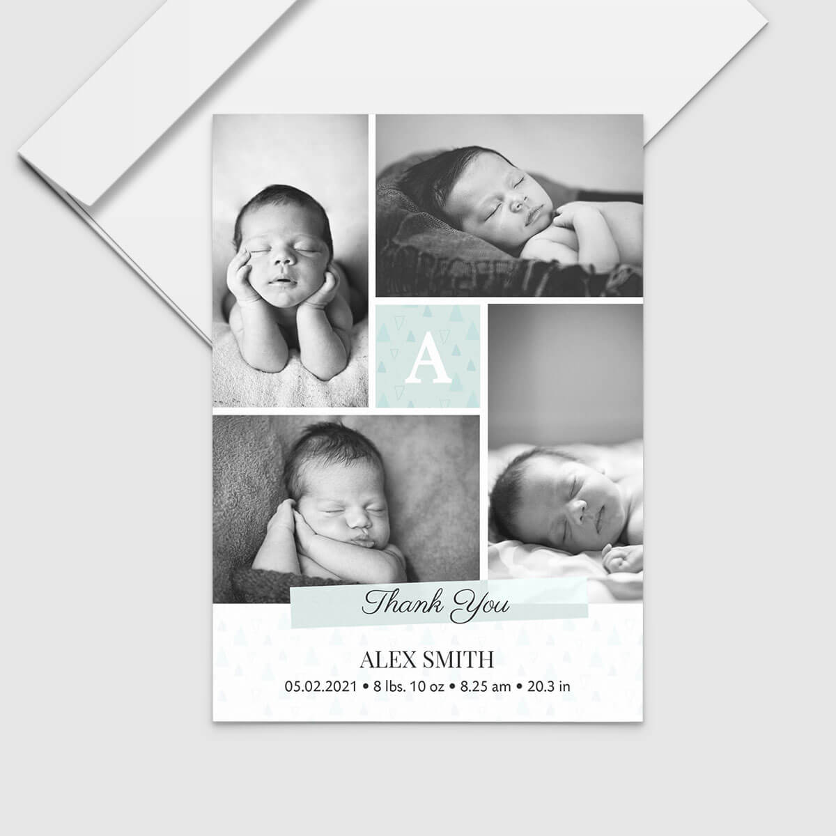 Lot de 10 cartes (recto-verso + enveloppes standard)