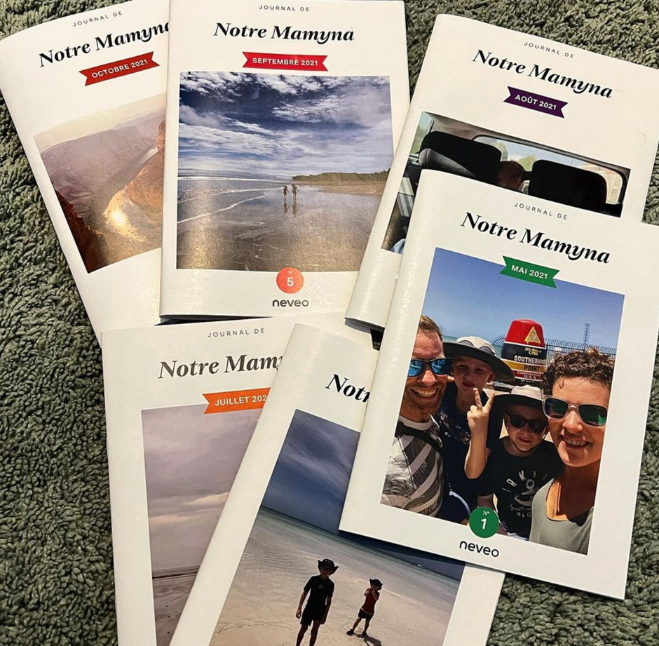 Journal mensuel de ton Instagram